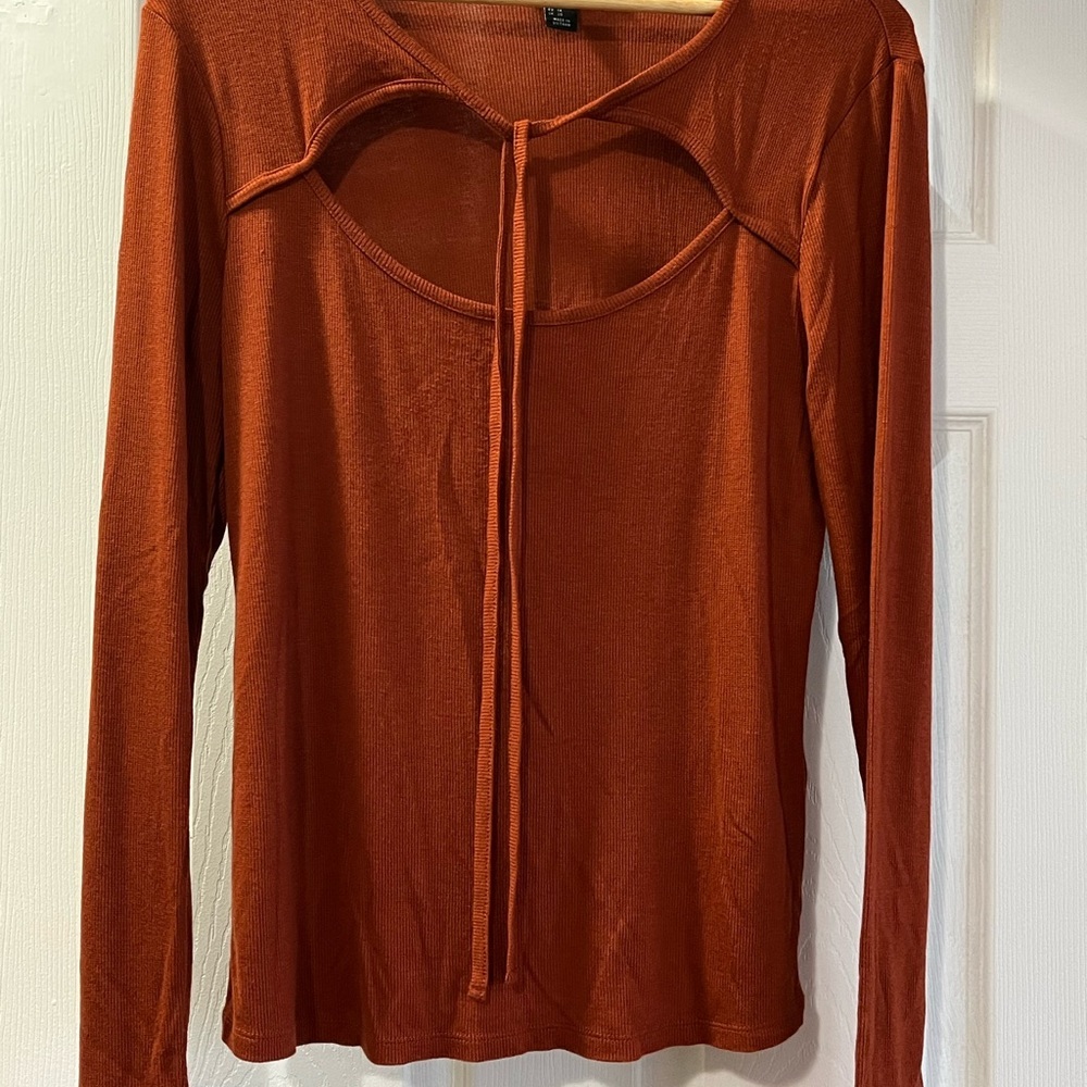 Forever 21 | Terracotta Long Sleeve Top | Size 1X
